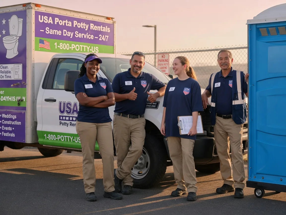 Porta Potty Rental company in Hillister, TX